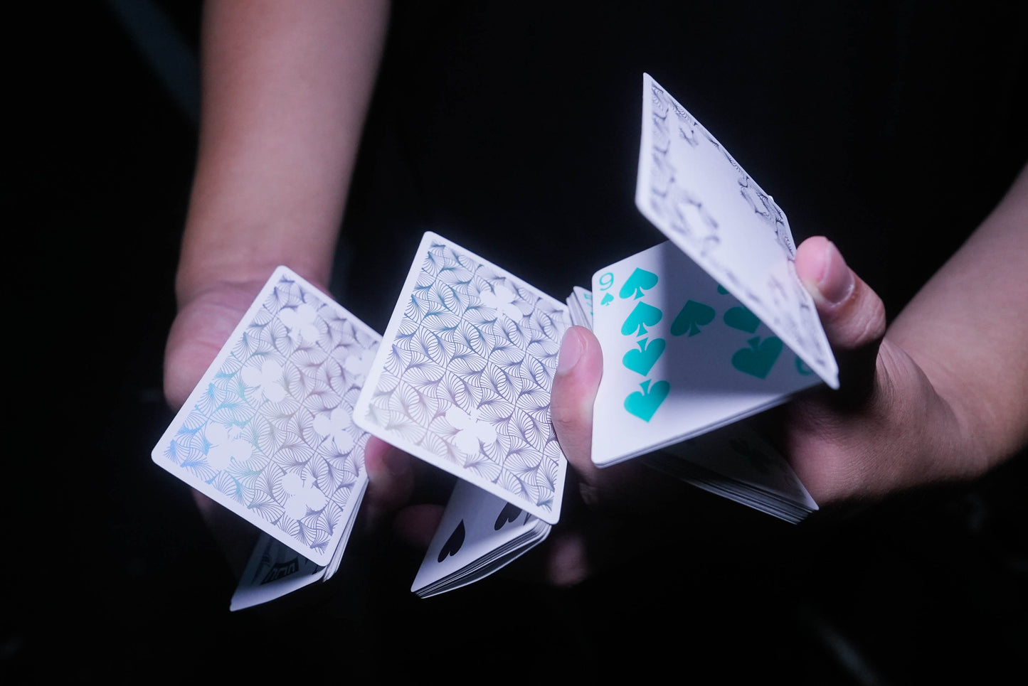 Backlit Playing Cards